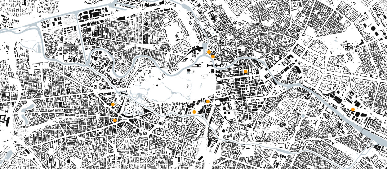 Werner Sobek Berlin Project locations map