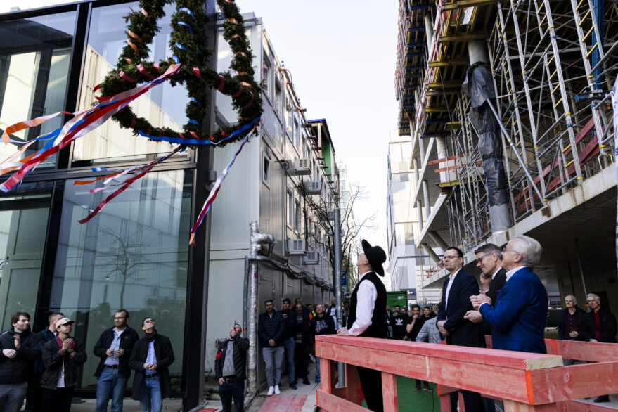 BHQ Z In Berlin topping-out ceremony