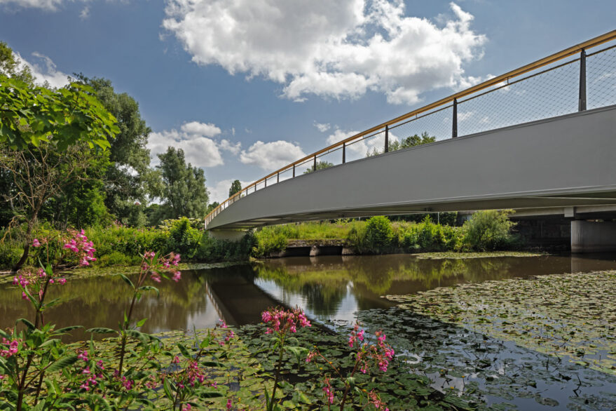 Radwegbrücke Rosenau In Fulda