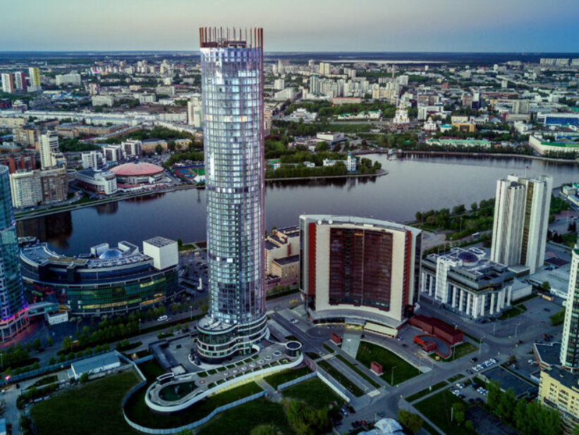 Iset Tower in Ekaterinburg