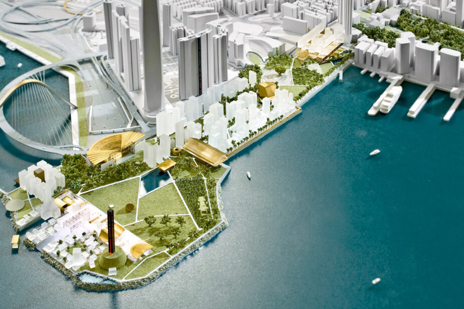West Kowloon Cultural District in Hong Kong