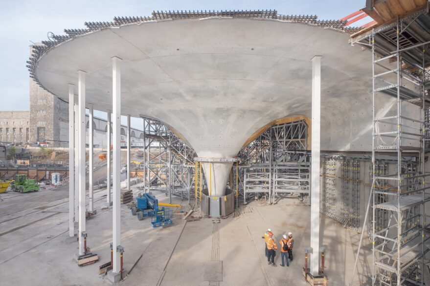 tuttgarter Hauptbahnhof Stuttgart 21 Kelchstützen