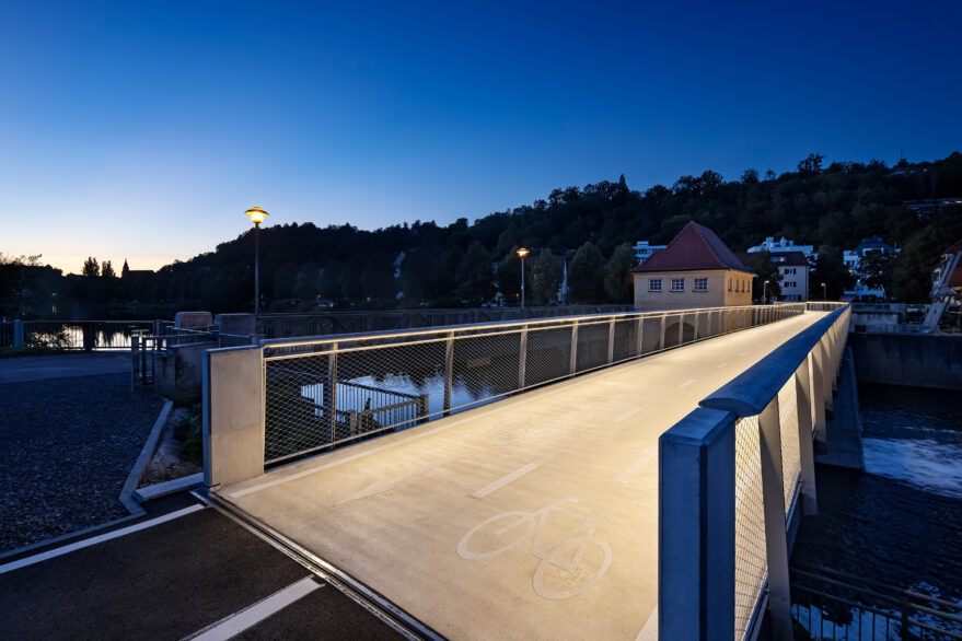 Radwegbrücke Tübingen Ost