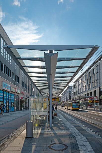 Glasdächer in Dresden