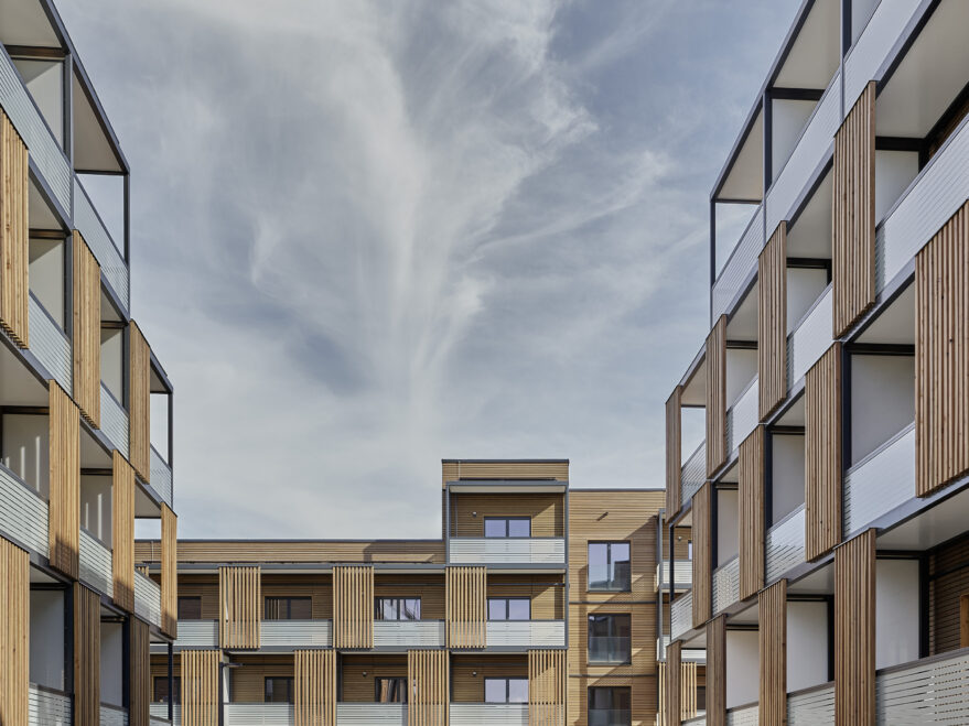 sustainable urban quarter P18 in Stuttgart