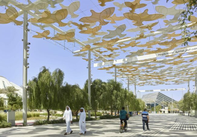 EXPO Shade Structures – Bird Silhouettes