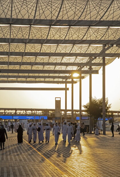 EXPO Shade Structures Glass Fibre Membranes in Dubai