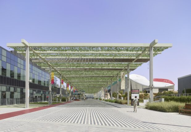 EXPO Shade Structures – Planted Pergolas