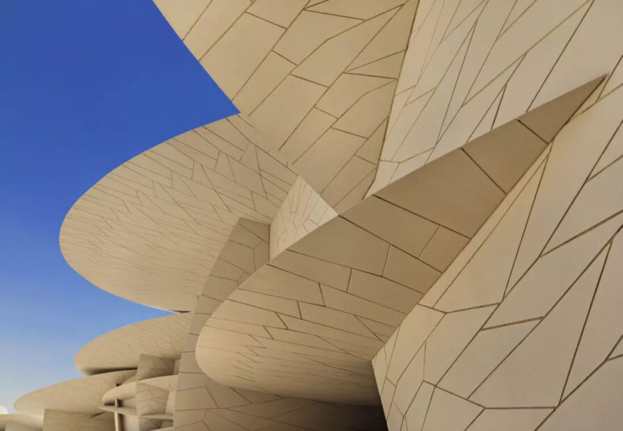 Fassadenplanung für das Nationalmuseum Katar von Werner Sobek