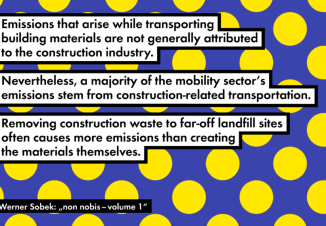Construction-Related Transports Cause Large Share of Emissions in Mobility Sector