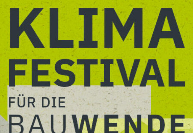 Climate Festival for the Building Turnaround