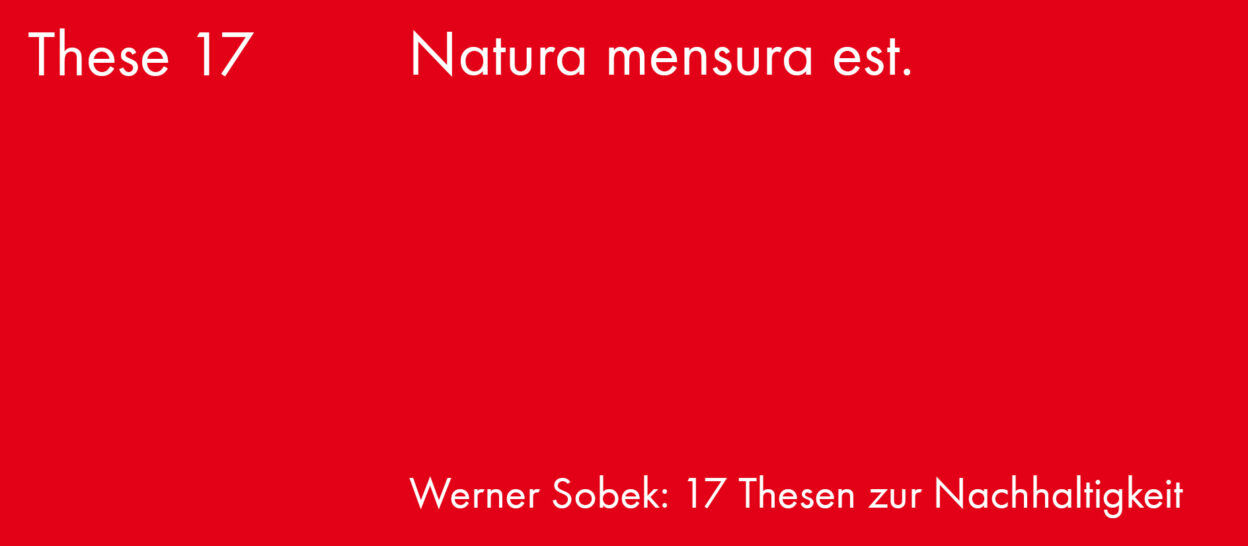 These 17 Nachhaltigkeit Werner Sobek