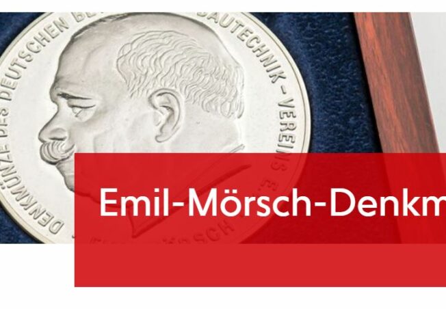 Werner Sobek erhält die Emil-Mörsch-Denkmünze