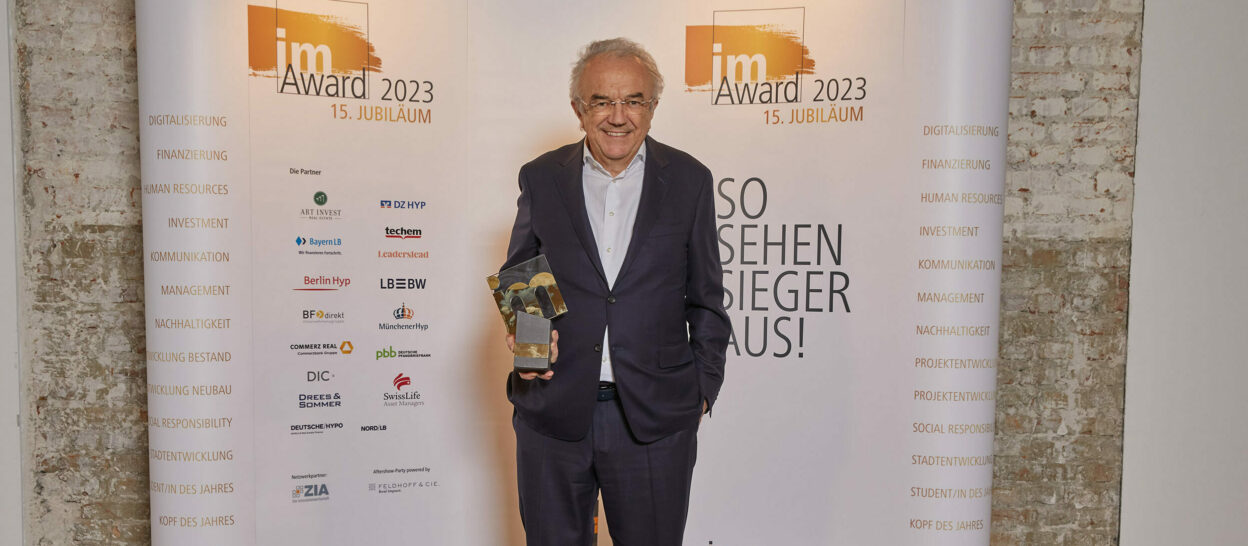 Werner Sobek Preisträger Lifetime Award Immobilienmanager 2023