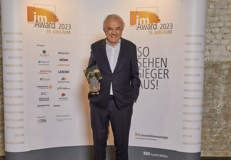 Werner Sobek Preisträger Lifetime Award Immobilienmanager 2023